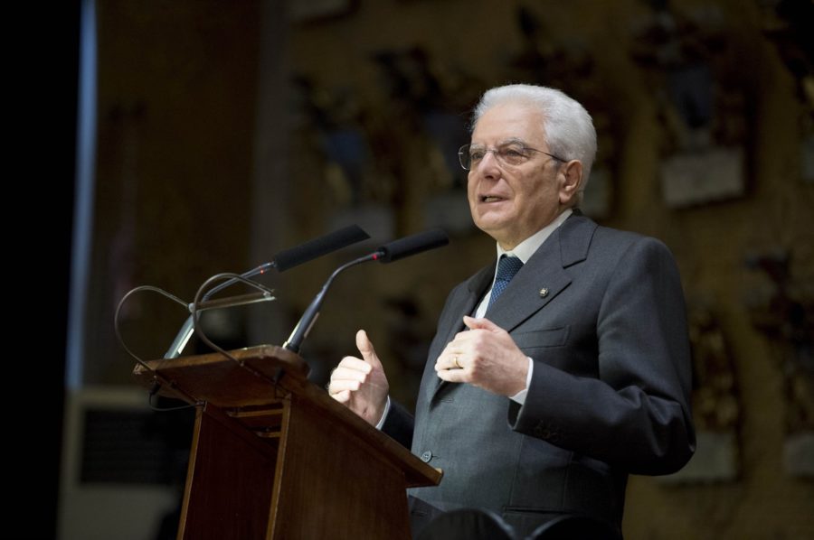 Presidente della Repubblica Sergio Mattarella a Padova