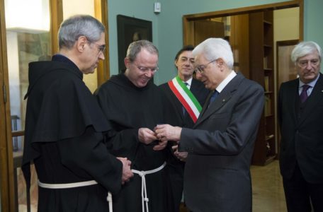 Presidente della Repubblica Sergio Mattarella a Padova