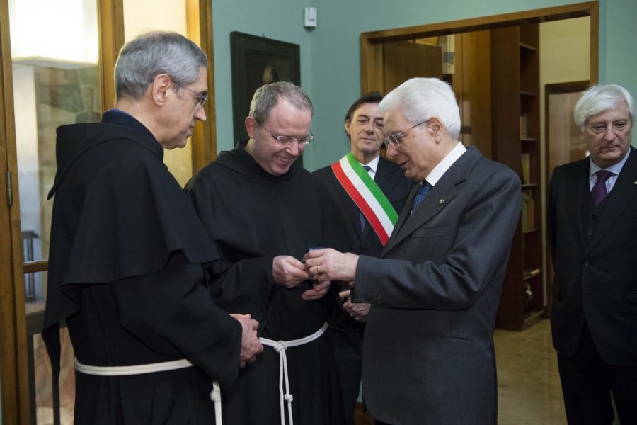 Presidente della Repubblica Sergio Mattarella a Padova