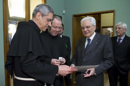 Presidente della Repubblica Sergio Mattarella a Padova