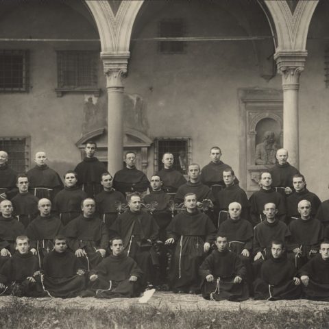 Padre Placido durante Noviziato