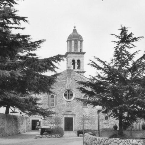 Cherso ( Istria ), chiesa del convento dei frati minori conventuali