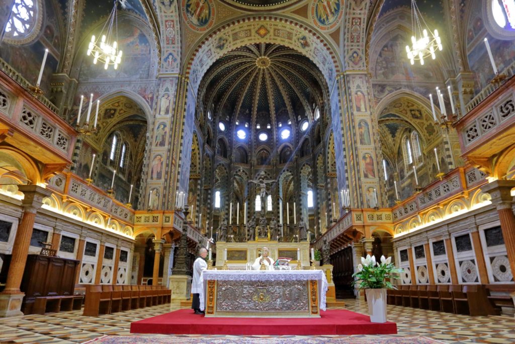 Padova – Basilica di Sant’Antonio – Veduta d’insieme del Presbiterio