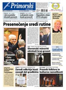 Primorski dnevnik, 20. nov. 2019, 1