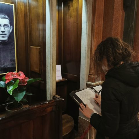 12 marzo 2022 – Padova, Basilica del Santo
La Delegazione Slovena al Memoriale del Venerabile Padre Placido Cortese